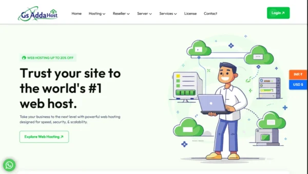 unique Hosting Theme